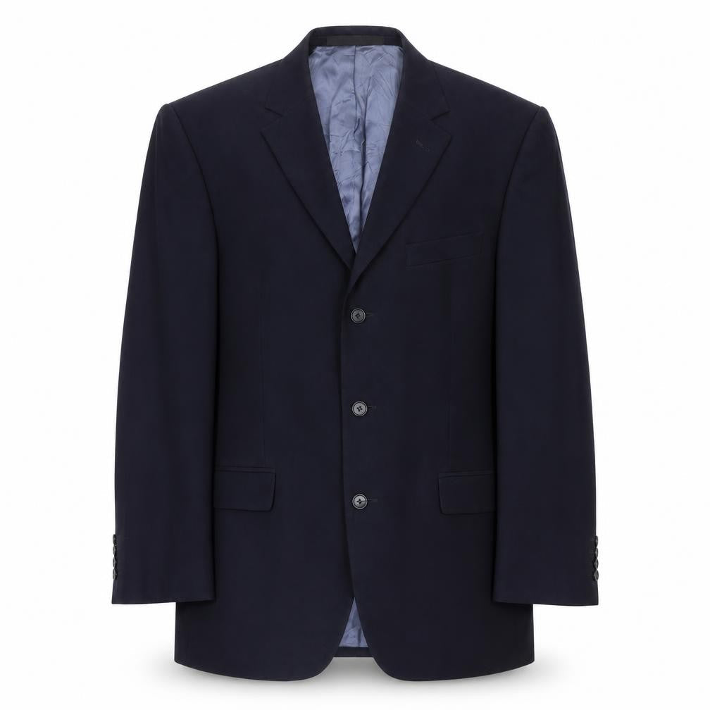 Mens UK Size 40 Marks and Spencer Regular Blue Suit Jacket