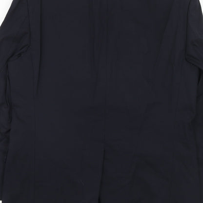 Mens UK Size 40 Marks and Spencer Regular Blue Suit Jacket