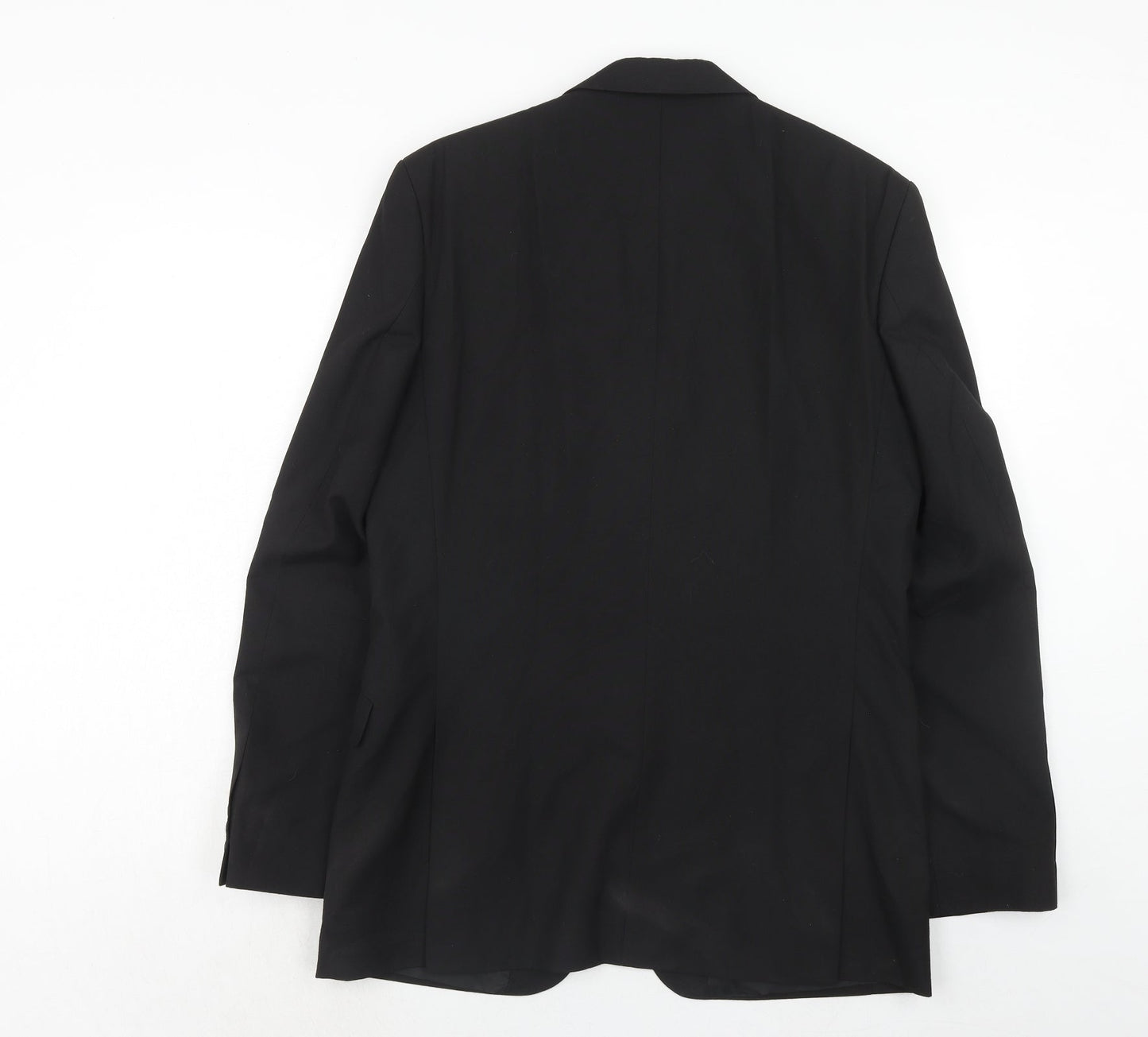 Suit Direct Mens Black Polyester Jacket Suit Jacket Size 40 Regular