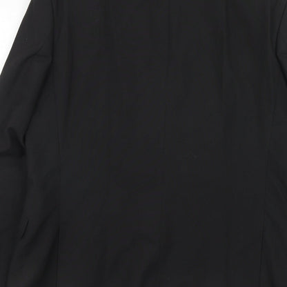 Suit Direct Mens Black Polyester Jacket Suit Jacket Size 40 Regular