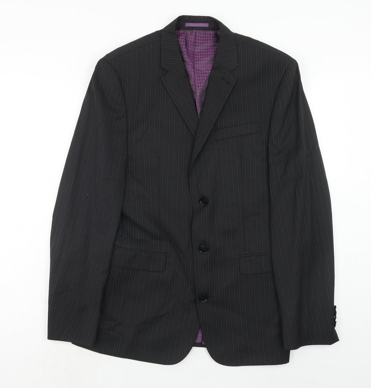 Mens UK Size 38 NEXT Regular Black Suit Jacket