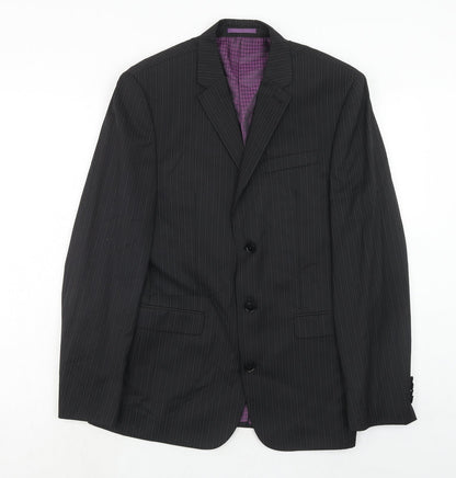 Mens UK Size 38 NEXT Regular Black Suit Jacket