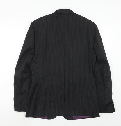 Mens UK Size 38 NEXT Regular Black Suit Jacket