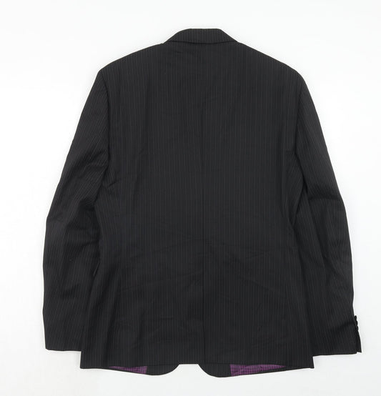 Mens UK Size 38 NEXT Regular Black Suit Jacket