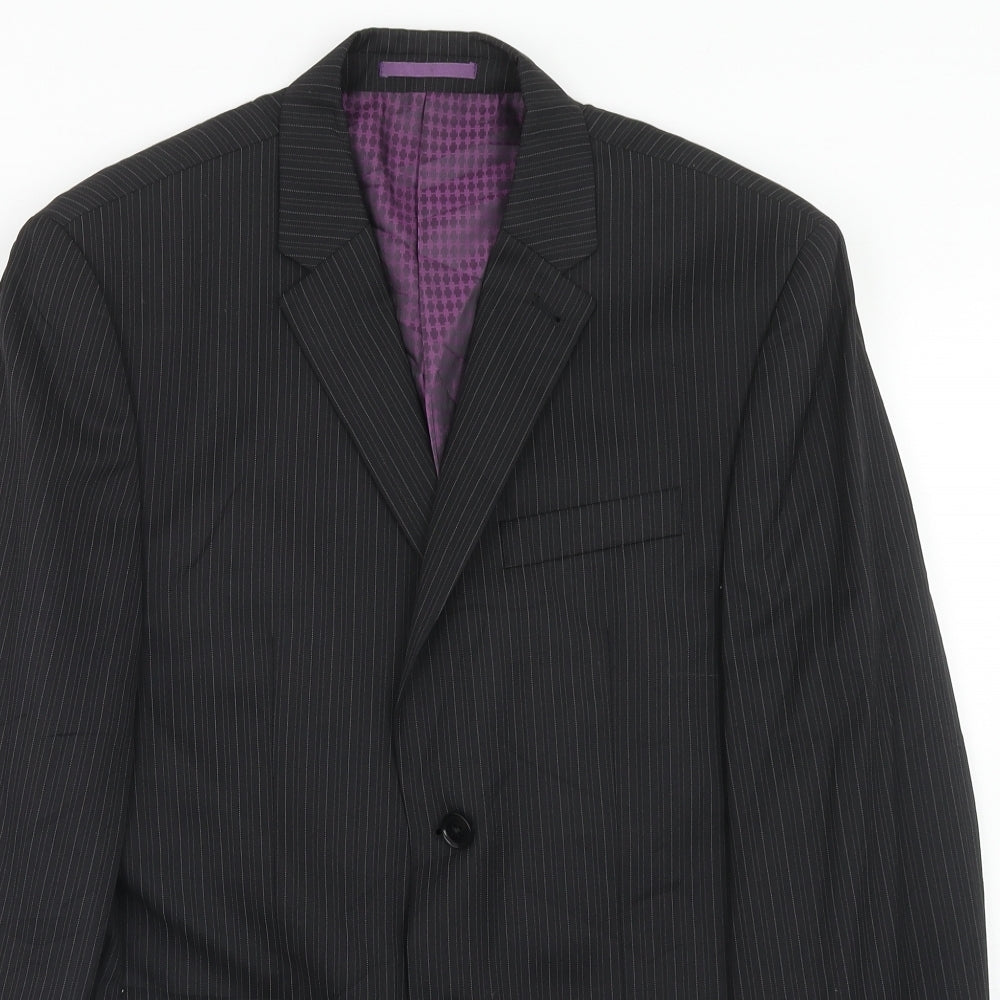 Mens UK Size 38 NEXT Regular Black Suit Jacket