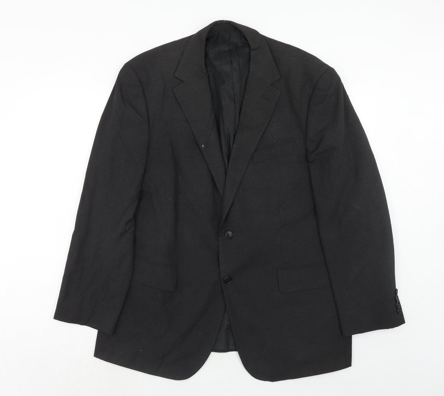 Mens UK Size 42 Marks and Spencer Regular Black Suit Jacket