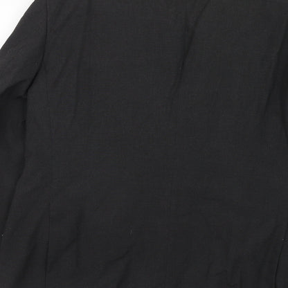 Mens UK Size 42 Marks and Spencer Regular Black Suit Jacket