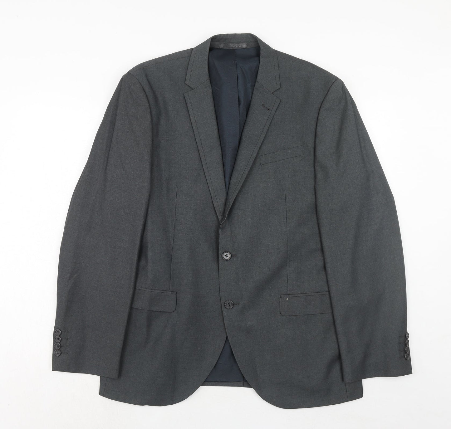 Mens UK Size 44 NEXT Regular Grey Suit Jacket
