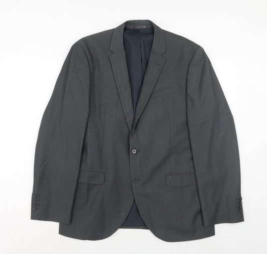 Mens UK Size 44 NEXT Regular Grey Suit Jacket