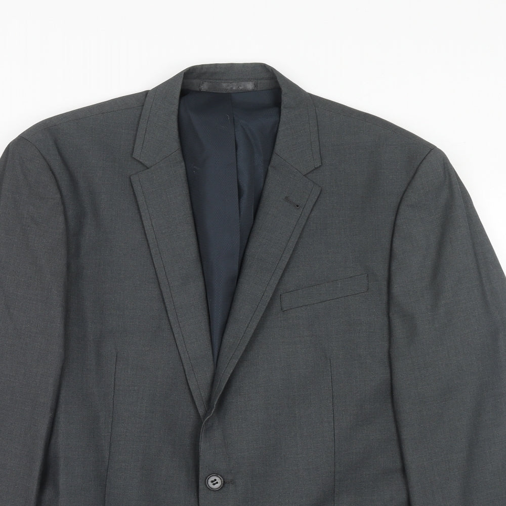 Mens UK Size 44 NEXT Regular Grey Suit Jacket