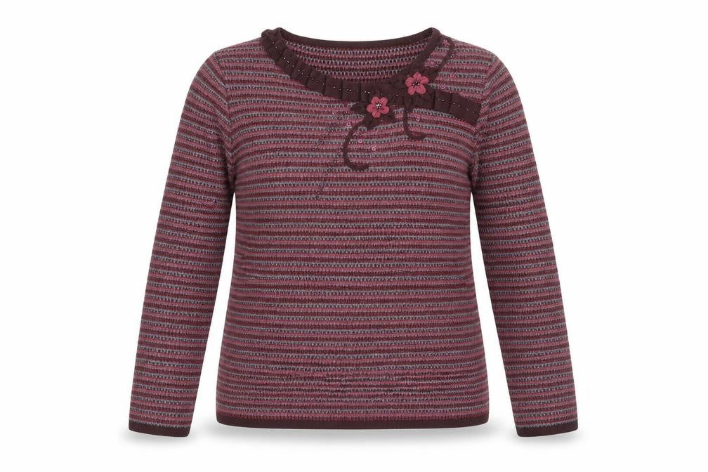 Womens UK Size S Fay Louise Purple Pullover Jumper