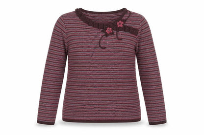 Womens UK Size S Fay Louise Purple Pullover Jumper