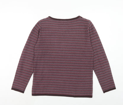 Womens UK Size S Fay Louise Purple Pullover Jumper