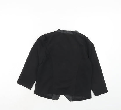 Womens UK Size 10 Boohoo Black Jacket