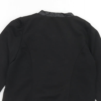 Womens UK Size 10 Boohoo Black Jacket