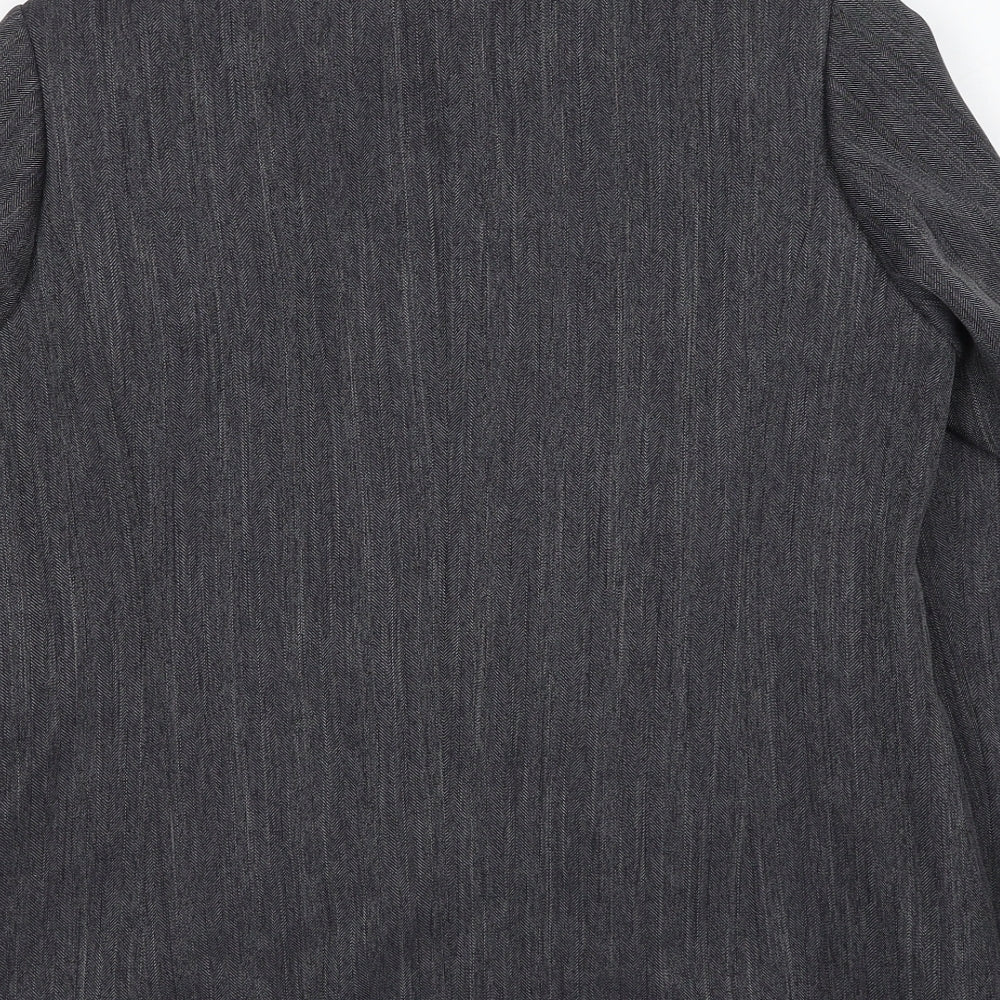 Womens UK Size 12 Cotton Traders Grey Jacket