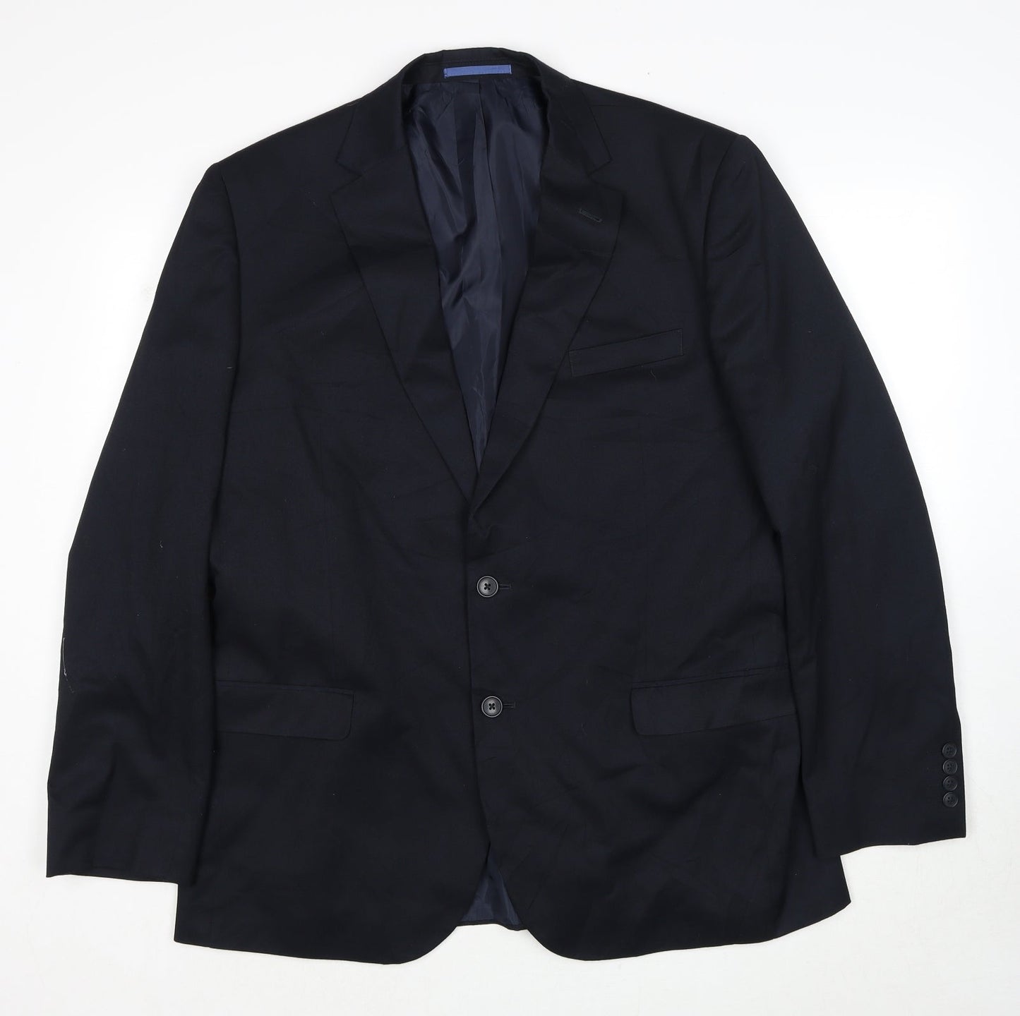 Mens UK Size 44 Marks and Spencer Regular Blue Suit Jacket