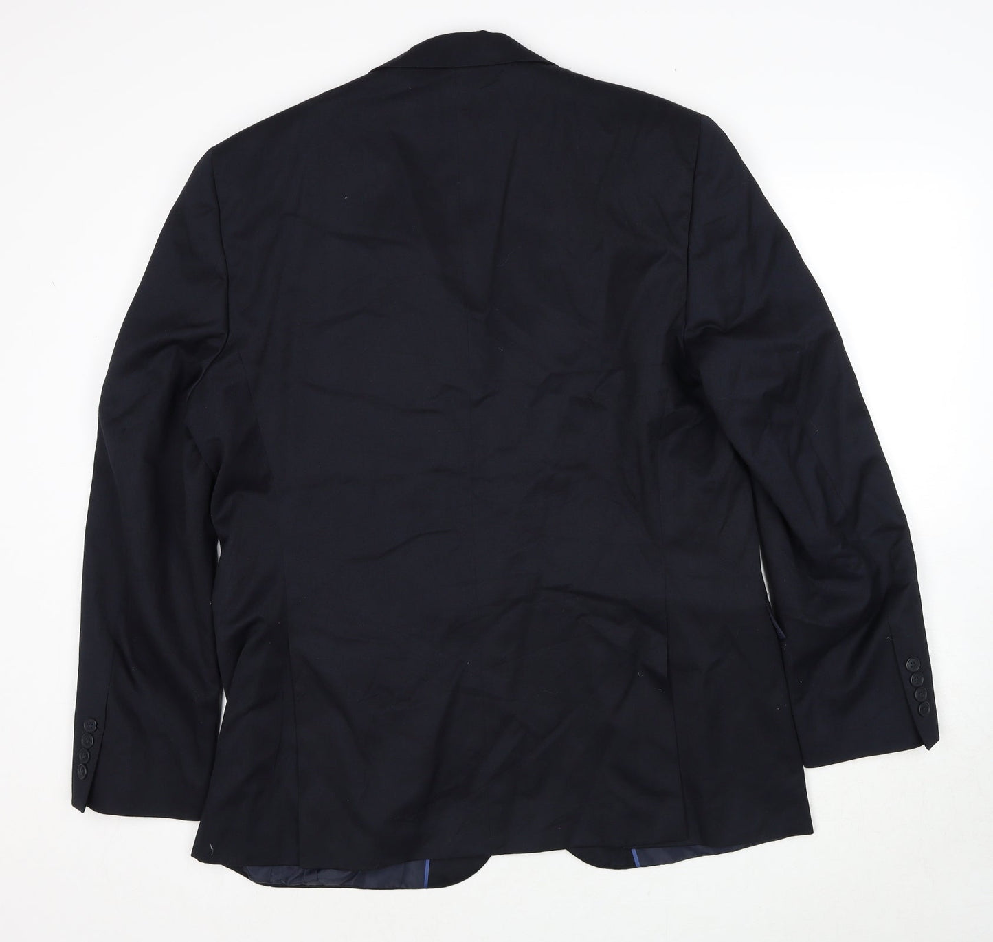 Mens UK Size 44 Marks and Spencer Regular Blue Suit Jacket
