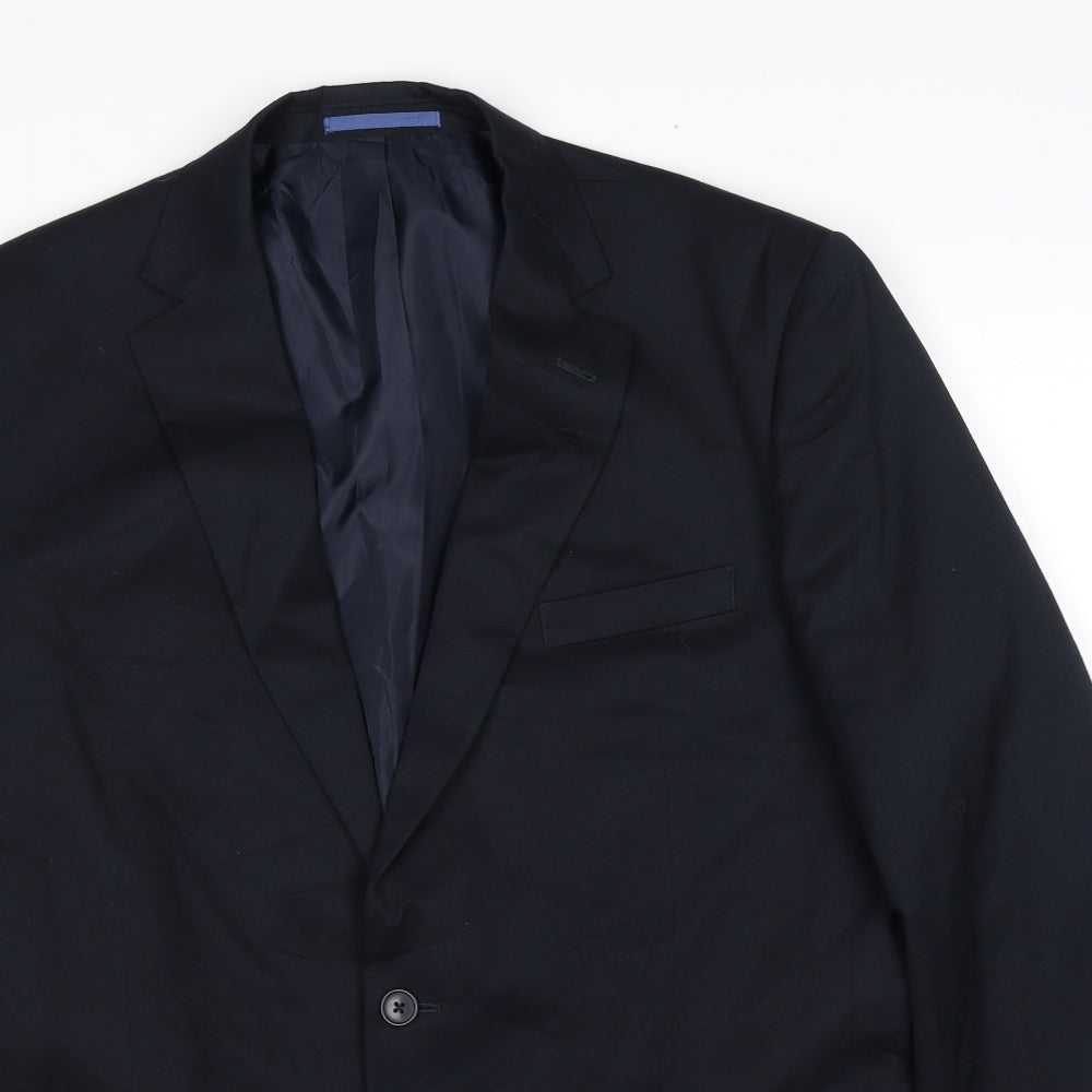 Mens UK Size 44 Marks and Spencer Regular Blue Suit Jacket