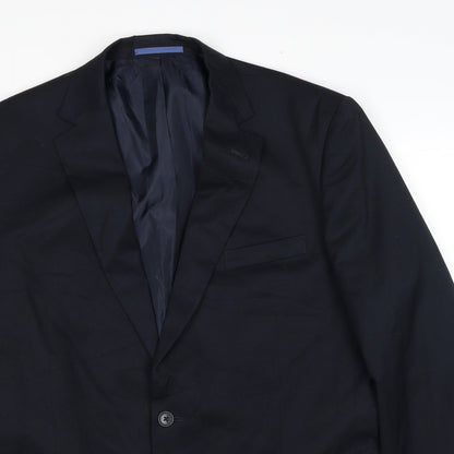 Mens UK Size 44 Marks and Spencer Regular Blue Suit Jacket