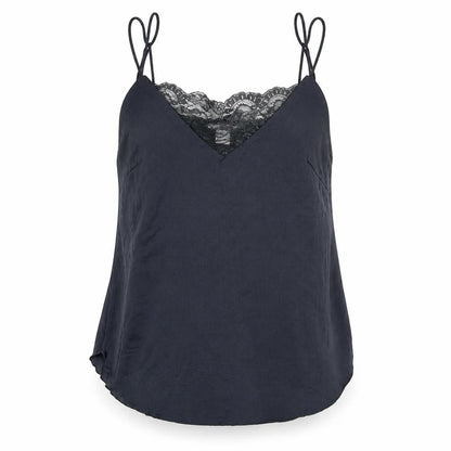 Womens UK Size 4 H&M Grey Basic Tank