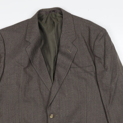 Mens UK Size 40 Greenwoods Regular Brown Suit Jacket