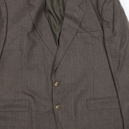 Mens UK Size 40 Greenwoods Regular Brown Suit Jacket