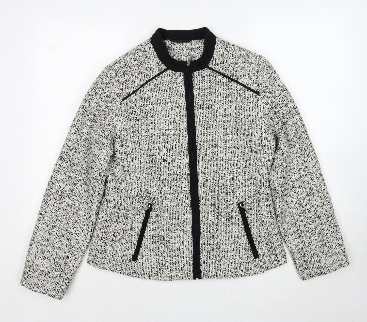 Womens UK Size 10 EWM White Jacket
