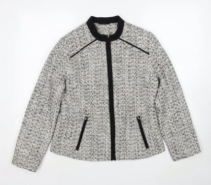 Womens UK Size 10 EWM White Jacket