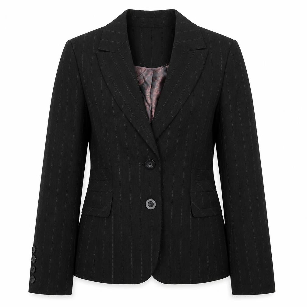 Womens UK Size 10 Debenhams Petites Grey Suit Jacket