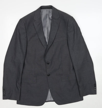 Mens UK Size 38 Marks and Spencer Regular Grey Suit Jacket