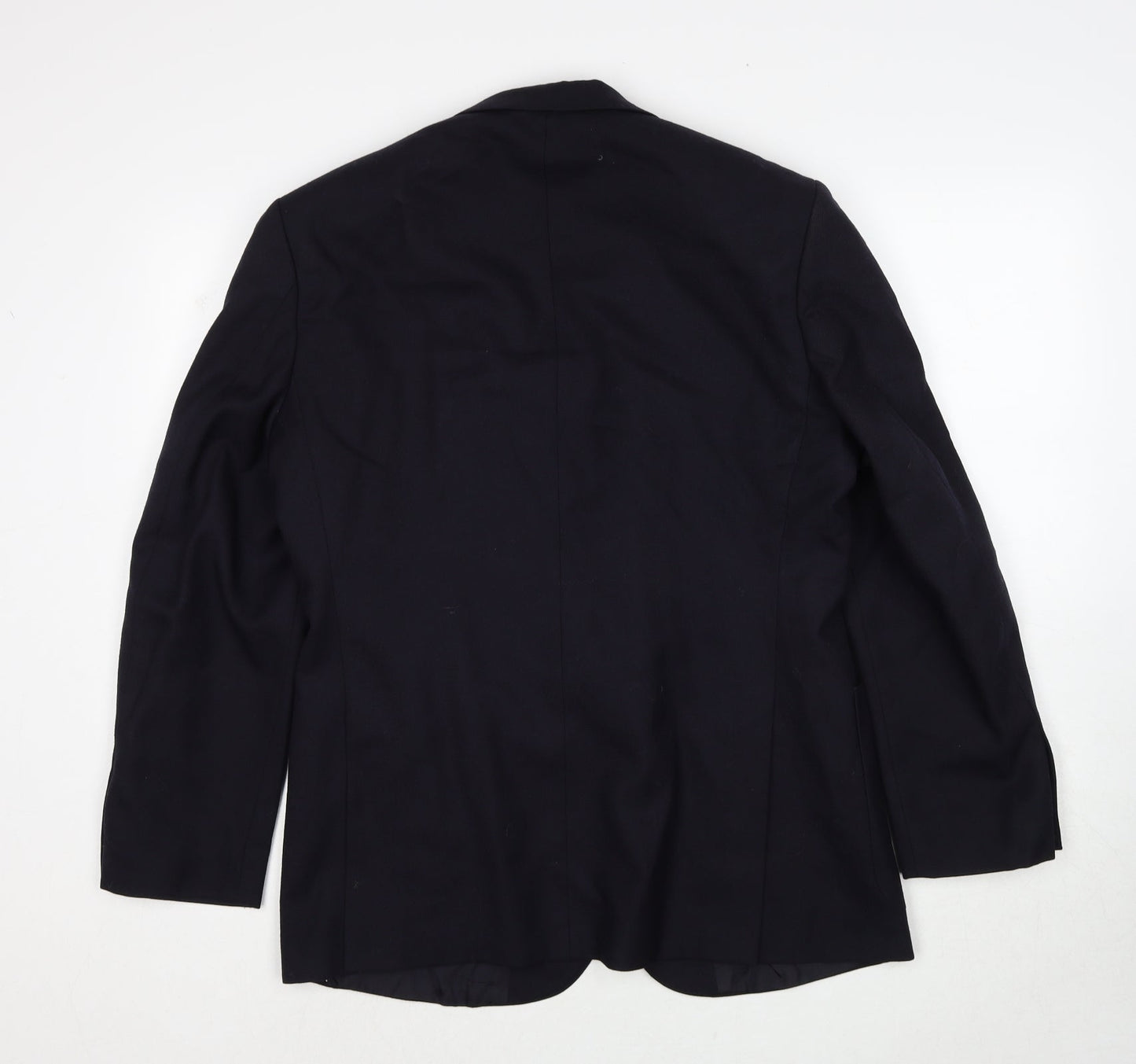 Mens UK Size 40 Marks and Spencer Regular Blue Suit Jacket