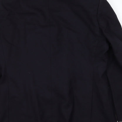Mens UK Size 40 Marks and Spencer Regular Blue Suit Jacket