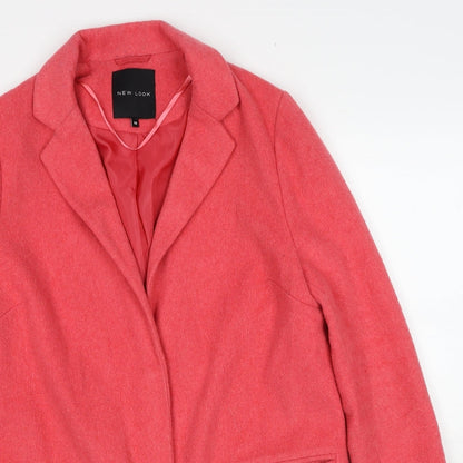 Womens UK Size 10 New Look Pink Jacket