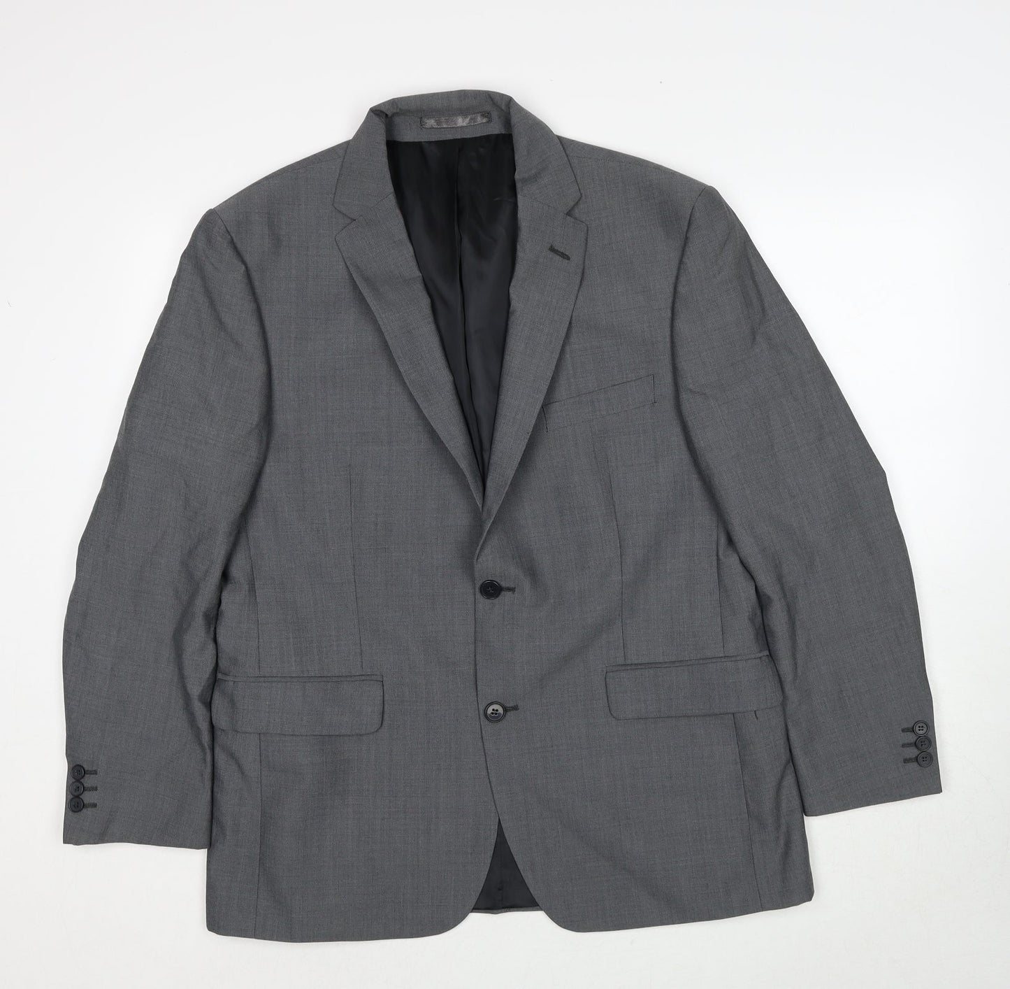Mens UK Size 42 Debenhams Regular Grey Suit Jacket