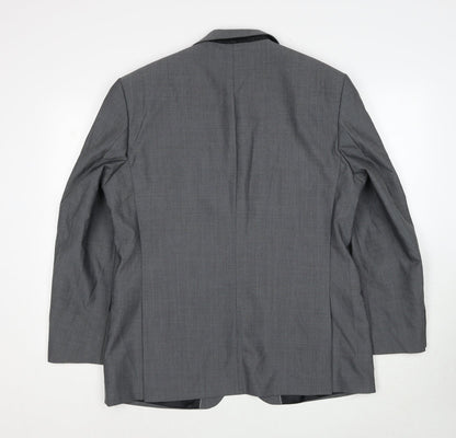 Mens UK Size 42 Debenhams Regular Grey Suit Jacket