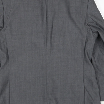 Mens UK Size 42 Debenhams Regular Grey Suit Jacket