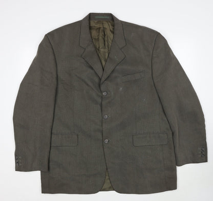 Mens UK Size 42 Jonathan Adams Regular Brown Suit Jacket