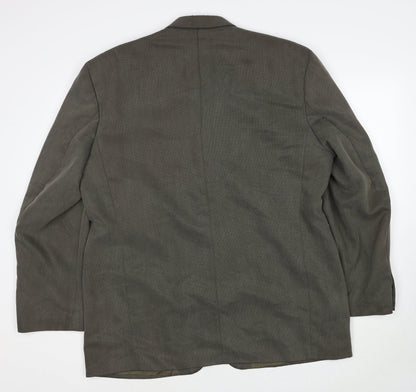 Mens UK Size 42 Jonathan Adams Regular Brown Suit Jacket