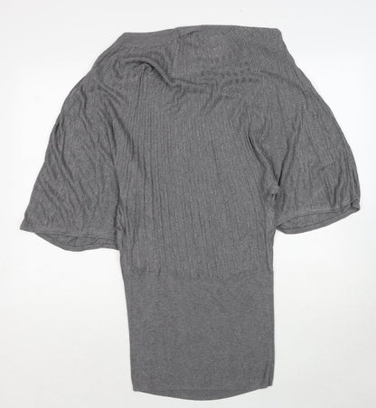 Womens UK Size S H&M Grey Pullover Jumper