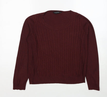 Womens UK Size 12 Dorothy Perkins Red Pullover Jumper