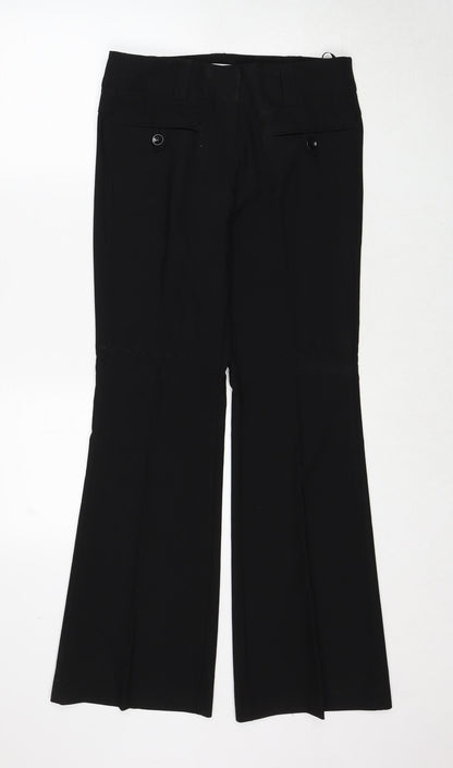 Womens UK Size 10 Select Regular Fit  Black Trousers