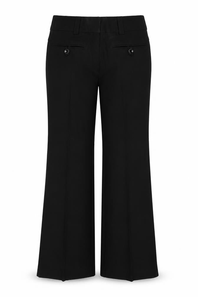 Womens UK Size 10 Select Regular Fit  Black Trousers