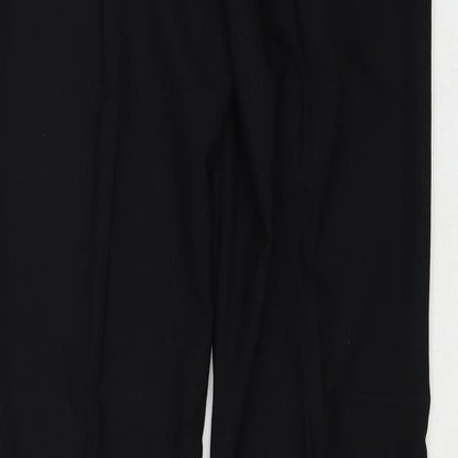 Womens UK Size 10 Select Regular Fit  Black Trousers