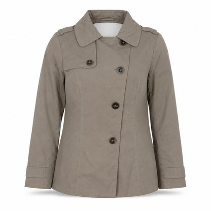 Autonomy Womens Brown Jacket Size 14 Button