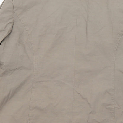 Autonomy Womens Brown Jacket Size 14 Button