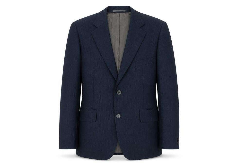Mens UK Size 40 Burton Regular Blue Suit Jacket