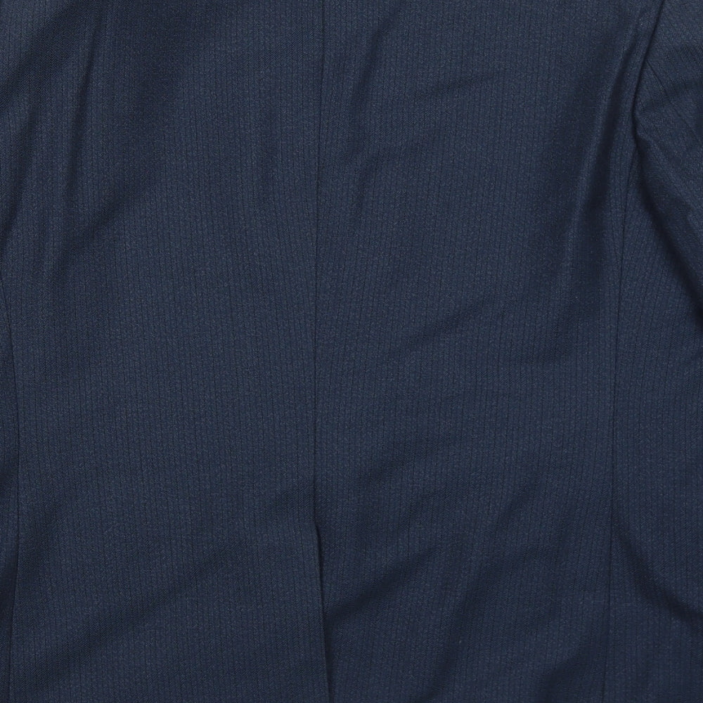 Mens UK Size 40 Burton Regular Blue Suit Jacket