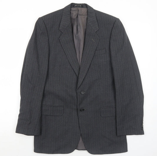 Mens UK Size 36 Marks and Spencer Regular Grey Suit Jacket