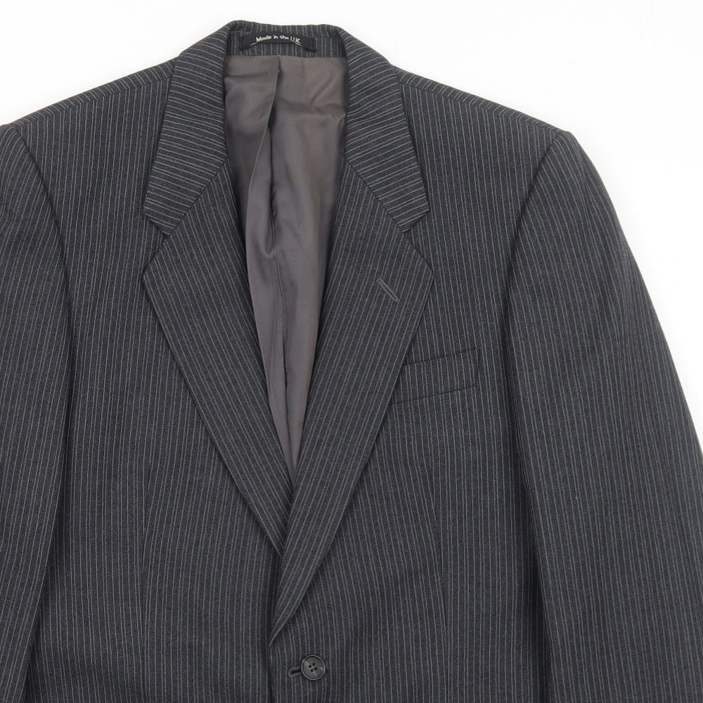 Mens UK Size 36 Marks and Spencer Regular Grey Suit Jacket